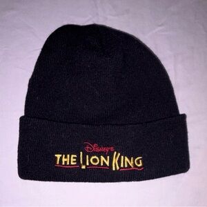 Port and Company Disney Lion King Black Knit Beanie Hat Warm Winter Cap
